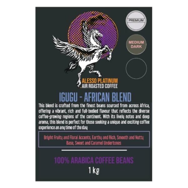 AFRICAN BLEND IGUGU - 1KG - Alesso Platinum Coffee Beans